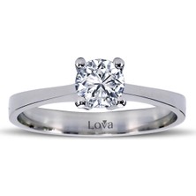Lova G Renk 0,50 Karat Pırlanta Tektaş Yüzük 1050069