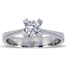 Lova H Renk 0,44 Karat Pırlanta Tektaş Yüzük 1050132