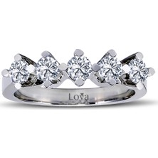 Lova 0,65 Karat Pırlanta Beştaş Yüzük 1050187