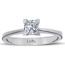 Lova G Renk 0,40 Karat Pırlanta Tektaş Yüzük 1060003