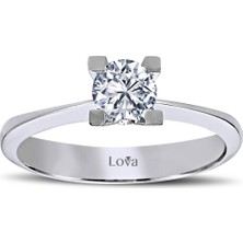 Lova G Renk 0,45 Karat Pırlanta Tektaş Yüzük 1060009