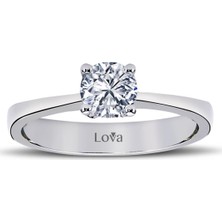 Lova G Renk 0,48 Karat Pırlanta Tektaş Yüzük 1060036