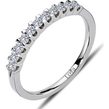 Lova 0,33 Karat Pırlanta Yarımtur Yüzük 1060099