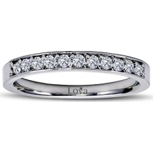 Lova 0,28 Karat Pırlanta Yarımtur Yüzük 1060101