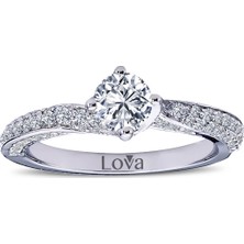 Lova Toplam 0,80 Karat Pırlanta Tektaş Yüzük 1060105
