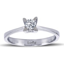 Lova 0,21 Karat Pırlanta Tektaş Yüzük 1070016
