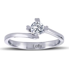 Lova G Renk 0,30 Karat Pırlanta Tektaş Yüzük 1070028