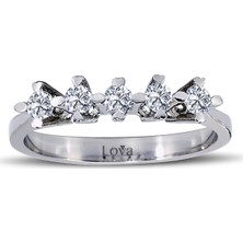 Lova 0,34 Karat Pırlanta Beştaş Yüzük 1070074