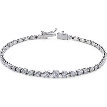 Lova 1,02 Karat Pırlanta Su Yolu Bileklik 4070015