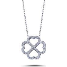 Lova Pırlantalı Yonca Kolye 2010016