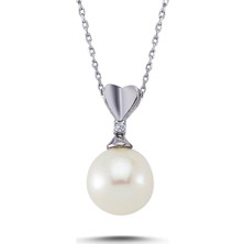 Lova Pırlantalı İnci Kolye 2040021