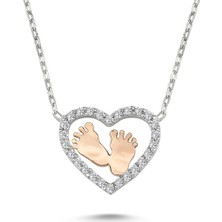 Lova Bebek Ayağı Kolyesi 2040053