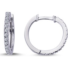 Lova Pırlantalı Halka Küpe 3030015