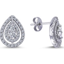 Lova Pırlanta Taşlı Damla Küpe 3030023