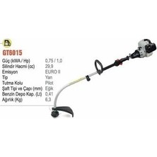 Powerg  Benzinli Tırpan Makinesi Gt 6015 1.0 Hp