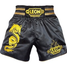 By Leon 1982 Leon Dragon Muay Thai Kick Boks Şortu