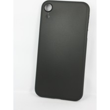 Case 4U Apple iPhone XR Kılıf 0.2mm Silikon Arka Kapak - TPU - Siyah