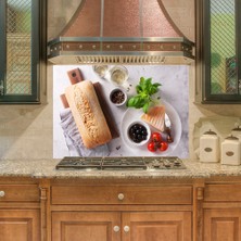 Tilki Dünyası Mutfak Ocağı Arkası Kahvaltı Hazır Sticker