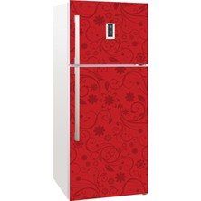 Tilki Dünyası Buzdolabı Kapağı Kaplama Sticker 0083