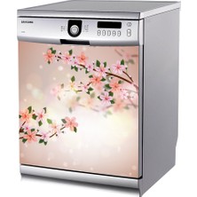 Tilki Dünyası Bulaşık Makinesi Kapak Sticker 0001