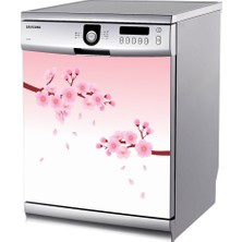 Tilki Dünyası Bulaşık Makinesi Kapak Sticker 0014