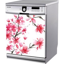 Tilki Dünyası Bulaşık Makinesi Kapak Sticker 0016