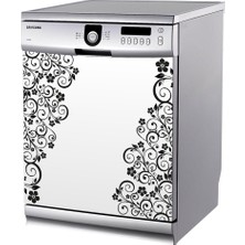 Tilki Dünyası Bulaşık Makinesi Kapak Sticker 0025