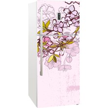 Tilki Dünyası Buzdolabı Kapağı Kaplama Sticker 0091