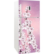 Tilki Dünyası Buzdolabı Kapağı Kaplama Sticker 0103