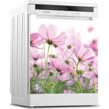 Tilki Dünyası Bulaşık Makinesi Kapak Sticker 0036