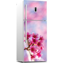 Tilki Dünyası Buzdolabı Kapağı Kaplama Sticker 0115