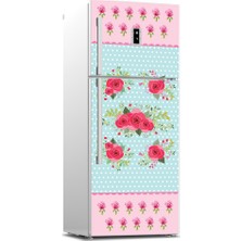 Tilki Dünyası Buzdolabı Kapağı Kaplama Sticker 0133