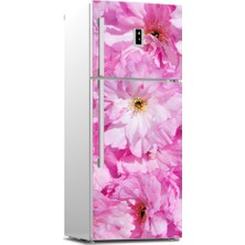 Tilki Dünyası Buzdolabı Kapağı Kaplama Sticker 0155