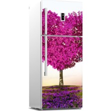 Tilki Dünyası Buzdolabı Kapağı Kaplama Sticker 0163