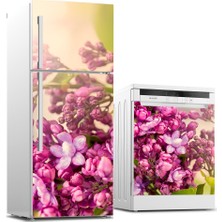 Tilki Dünyası Buzdolabı ve Bulaşık Makinesi Takım Sticker 0099