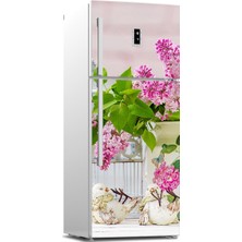 Tilki Dünyası Buzdolabı Kapağı Kaplama Sticker 0182