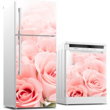 Tilki Dünyası Buzdolabı ve Bulaşık Makinesi Takım Sticker 0166