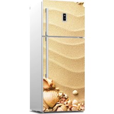 Tilki Dünyası Buzdolabı Kapağı Kaplama Sticker 0235