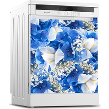 Tilki Dünyası Bulaşık Makinesi Kapak Sticker 0108