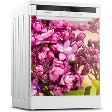 Tilki Dünyası Bulaşık Makinesi Kapak Sticker 0115