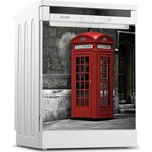 Tilki Dünyası Bulaşık Makinesi Kapak Sticker 0183