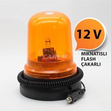 Carub Lamba Tepe12V Glx Tip Mık.Falsh Çakarlı Sarı