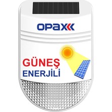 Opax Bgr-33 Güneş Enerjili (Solar) Sirenli Alarm Seti