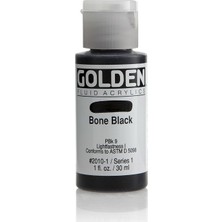 Golden Fluid Akrilik 30 Ml Bone Black Seri 1