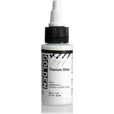 Golden High Flow Titanium White 30 Ml Seri 1
