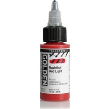 Golden High Flow Transparent Naphthol Red Light 30 Ml Seri 1