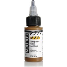 Golden High Flow Transparent Yellow iron Oxide 30 Ml Seri 1