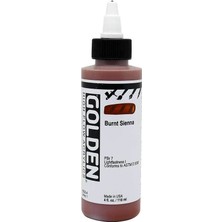 Golden High Flow Acrylic 118 Ml Seri 1 Burnt Sienna