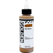 Golden High Flow Acrylic 118 Ml Seri 1 Raw Sienna