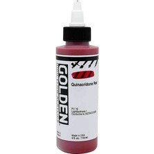 Golden High Flow Acrylic 118 Ml Seri 1 Transparent Quinacridone Red
